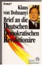 Brief an die Deutschen Demokratischen Revolutionäre.
