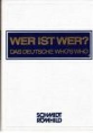 Wer ist Wer? - Das Deutsche Who s Who - Band XXXI. 1992.