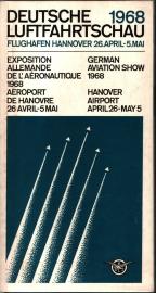 Deutsche Luftfahrtschau 1968. Flughafen Hannover 26. April-5.Mai. (Messekatalog)