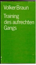 Training des aufrechten Gangs. Gedichte.