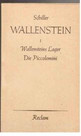 Wallenstein I: Wallensteins Lager Die Piccolomini