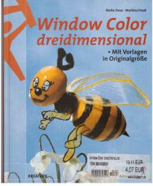 Window Color dreidimensional. Mit Vorlagen in Originalgröße