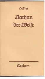 Nathan der Weise. Ein dramatisches Gedicht in fünf Aufzügen