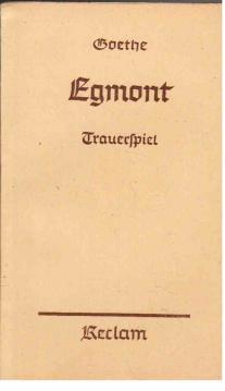 Egmont. Trauerspiel