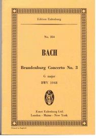 Brandenburg Concerto Nr. 3 G major BWV 1048