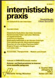 Internistische Praxis. Die Zeitschrift für den Internisten, Jahrgang 42, Heft 2, 2. Quartal 2002