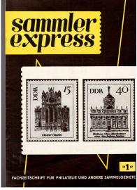 sammler express: Fachzeitschrift für Philatelie und andere Sammelgebiete. 21. Jahrgang, Heft 1 bis 24 (1967)