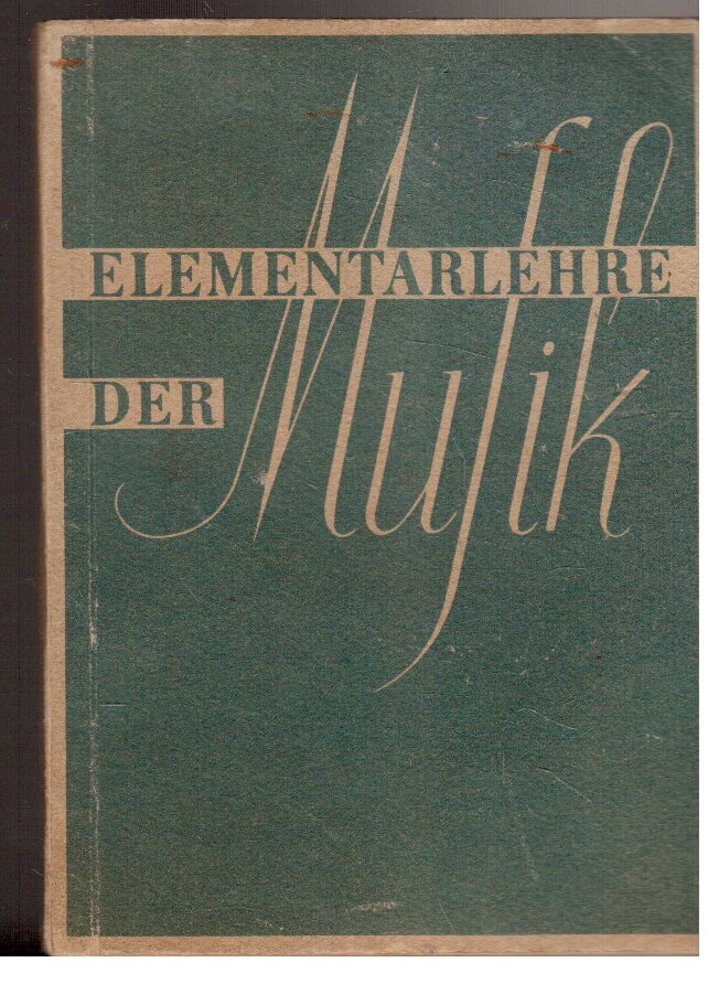 Volkstümlich bearbeitete Elementarlehre der Musik mit einem Verzeichnis der in der Musik gebräuchlichsten Fremdwörter, Kunstausdrücke und deren Abkürzungen von Paul Merkelt