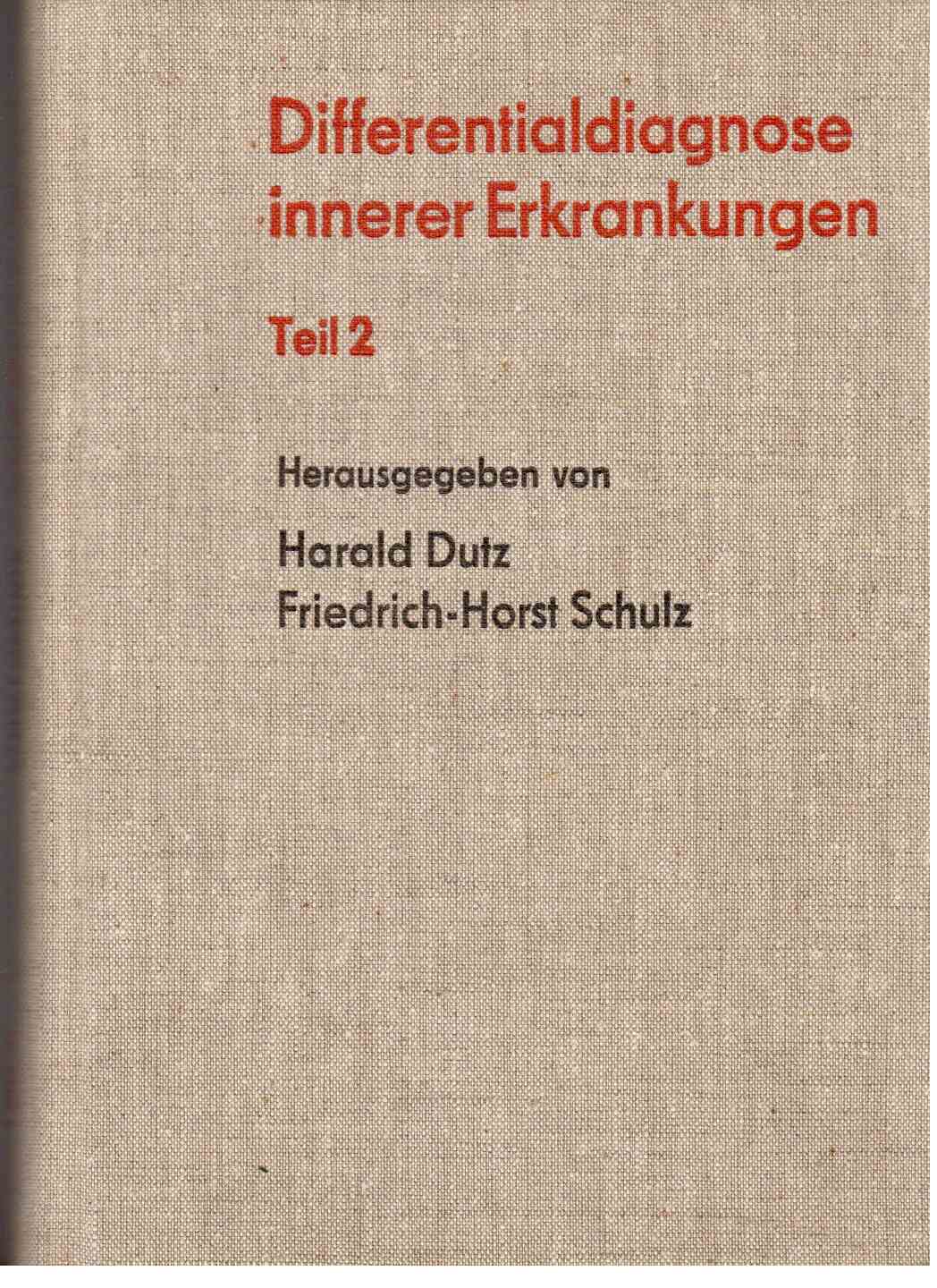 Differentialdiagnose innerer Erkrankungen. Teil 2.