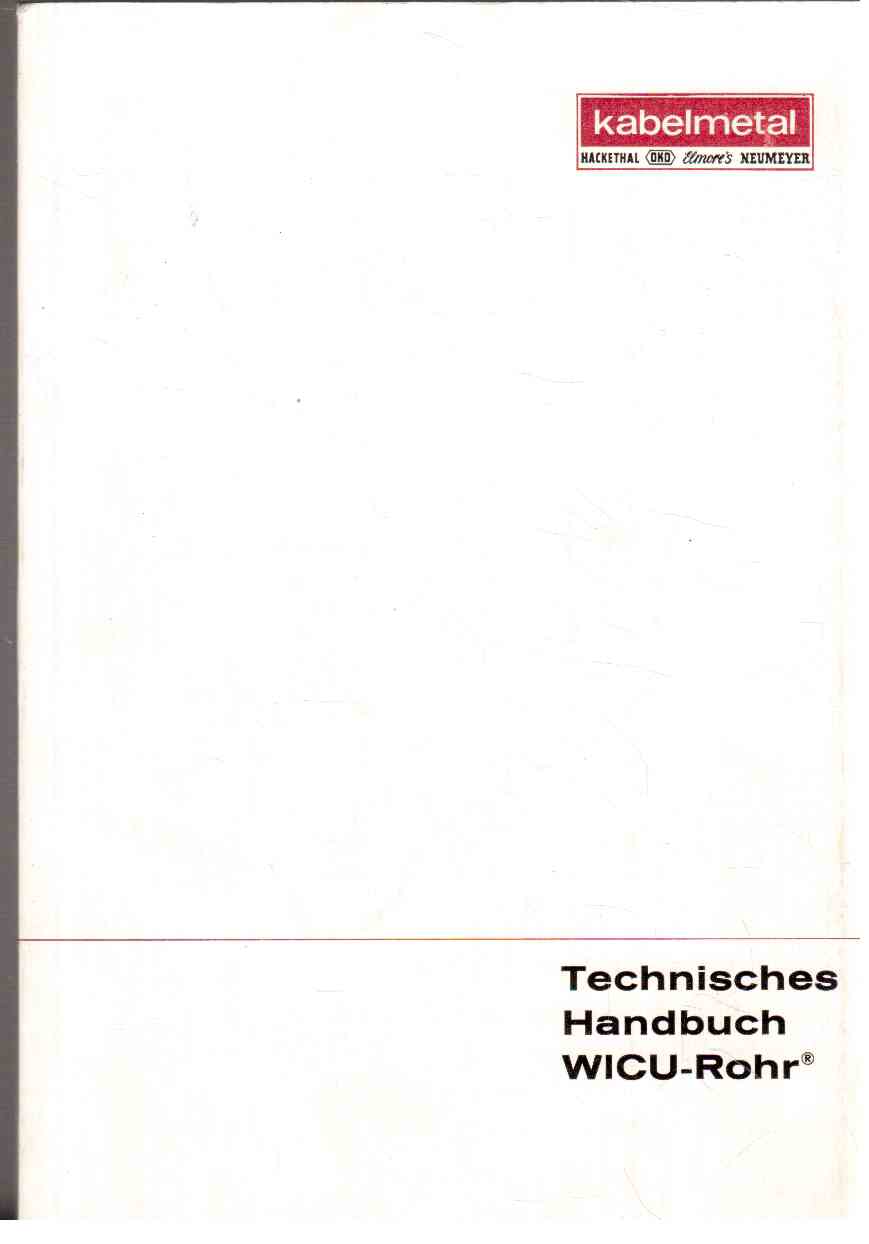 Technisches Handbuch WICU-Rohr