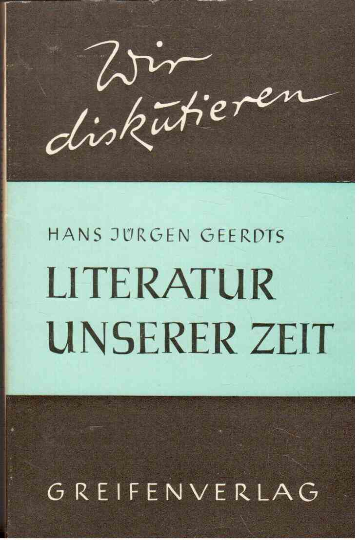 Literatur unserer Zeit