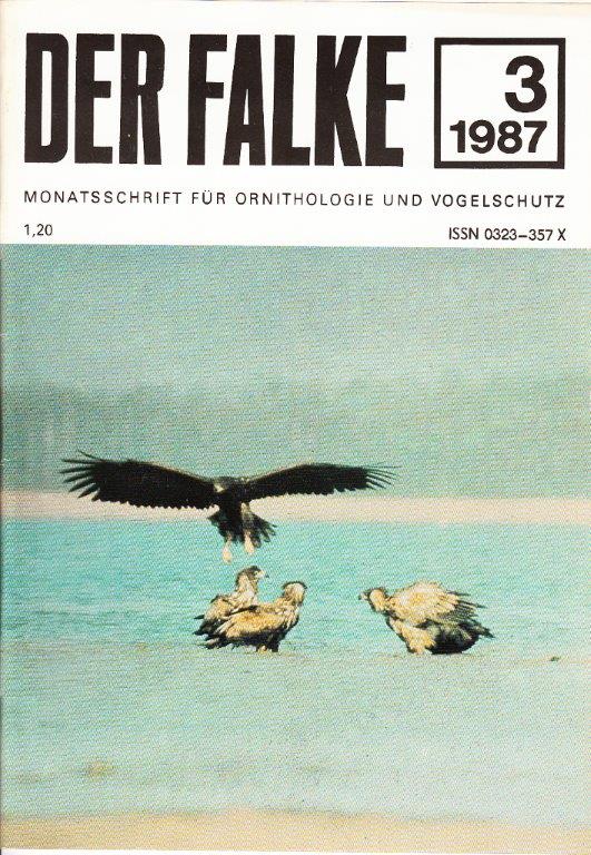 Der Falke : Monatsschrift für Ornithologie und Vogelschutz. Heft 3 (1987)