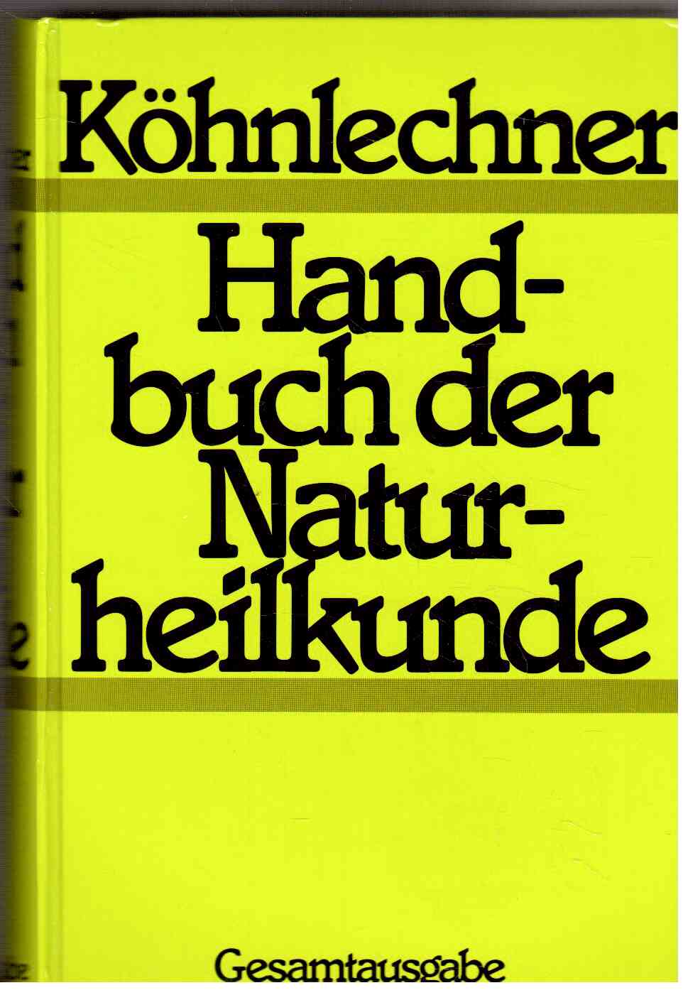 Handbuch der Naturheilkunde. Band I