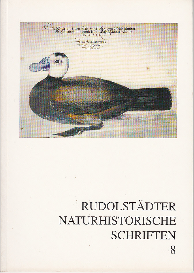 Rudolstädter Naturhistorische Schriften 8