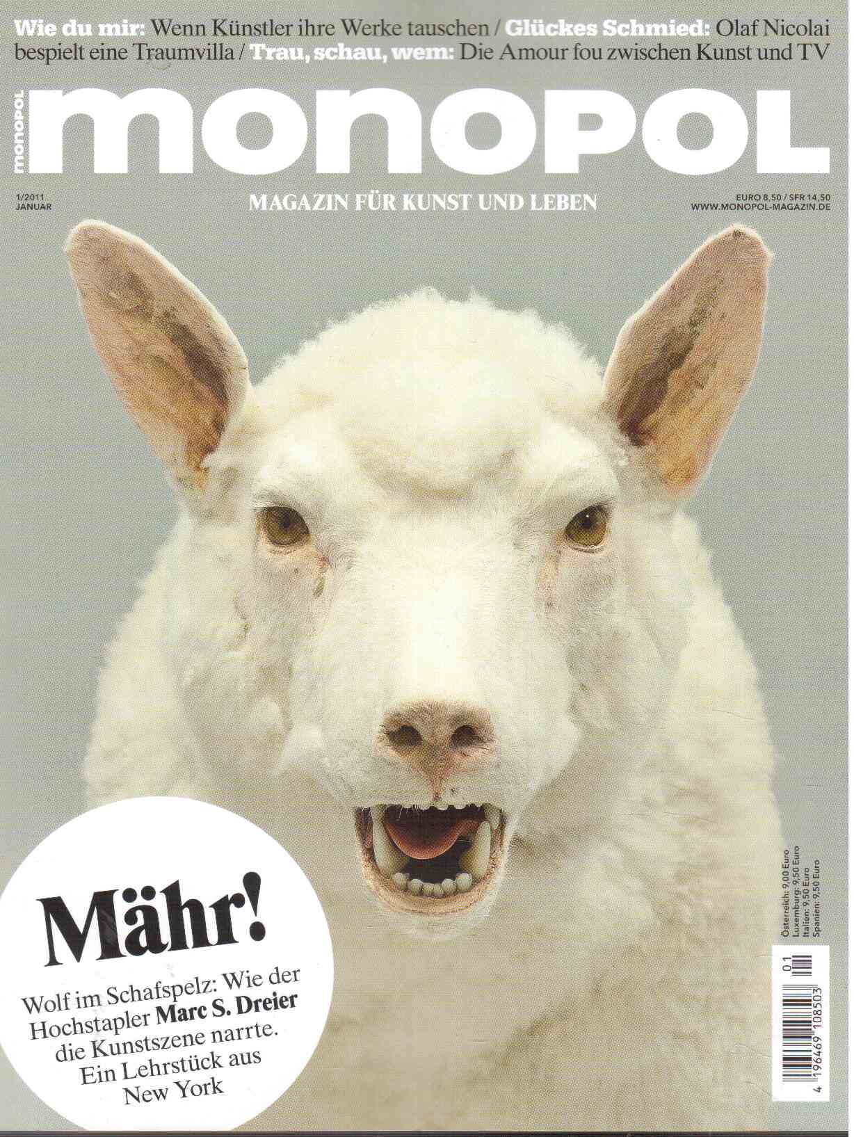 monopol. Magazin für Kunst und Leben 1(2011)