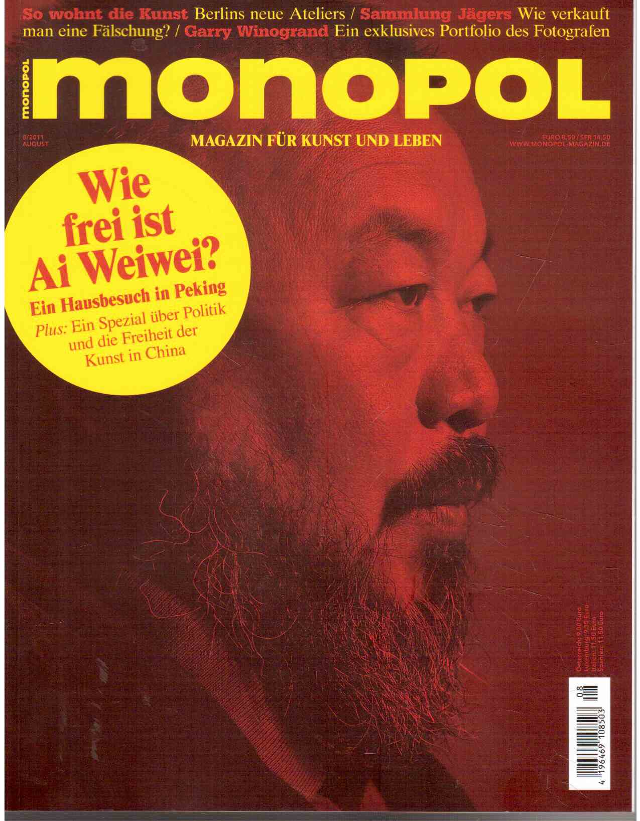 monopol. Magazin für Kunst und Leben 8(2011)