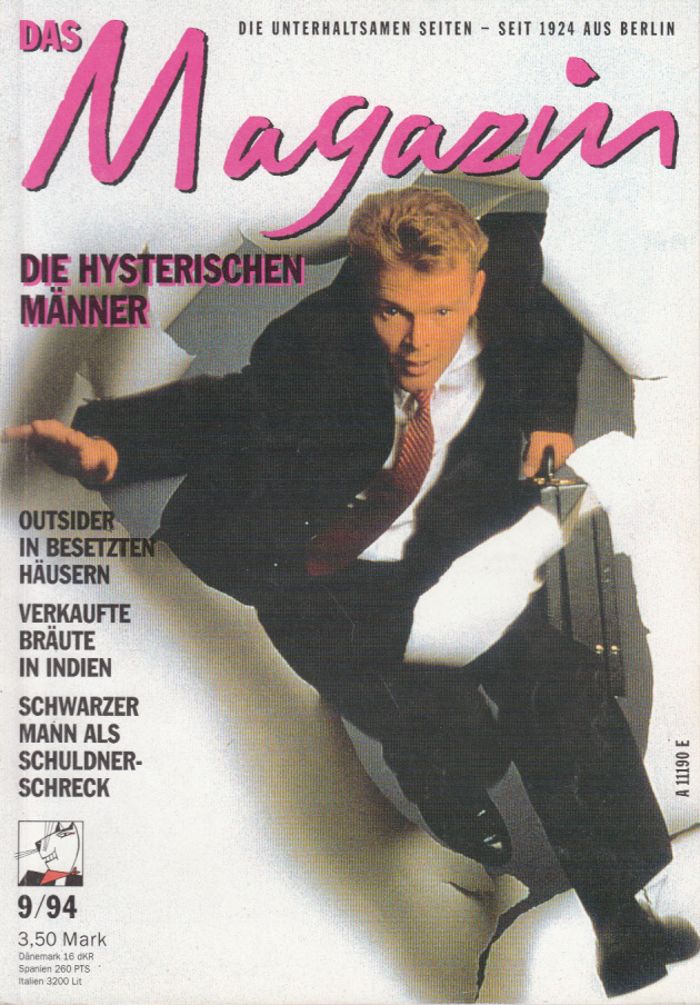 Das Magazin : Die Lust zu lesen, Heft 9(1994)