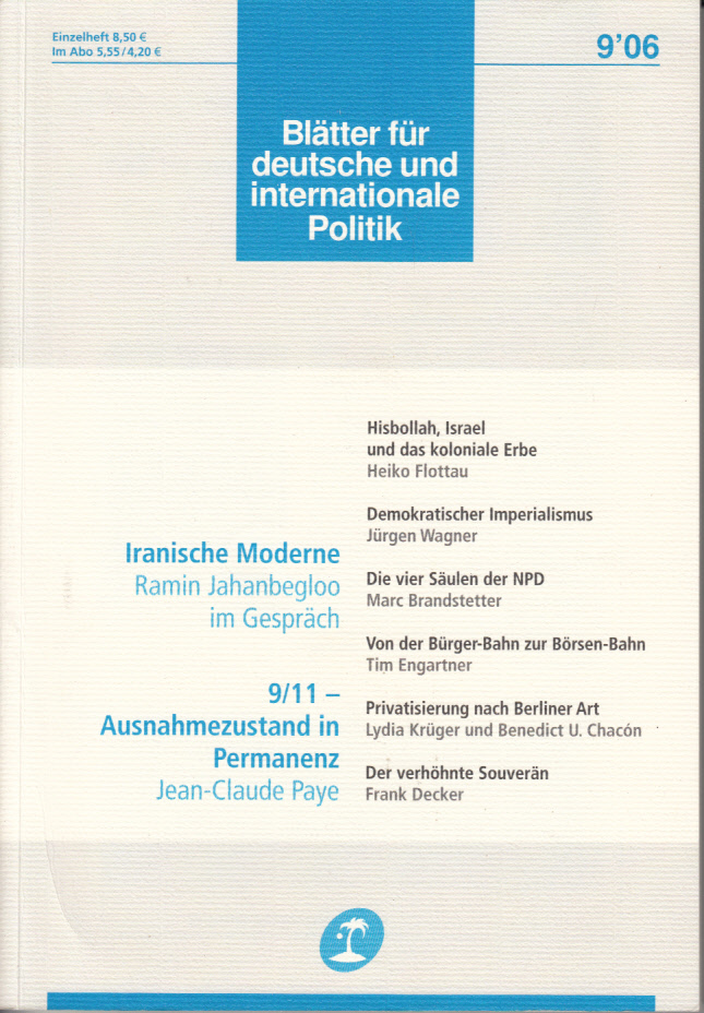 Blätter für deutsche und internationale Politik 6(2006)