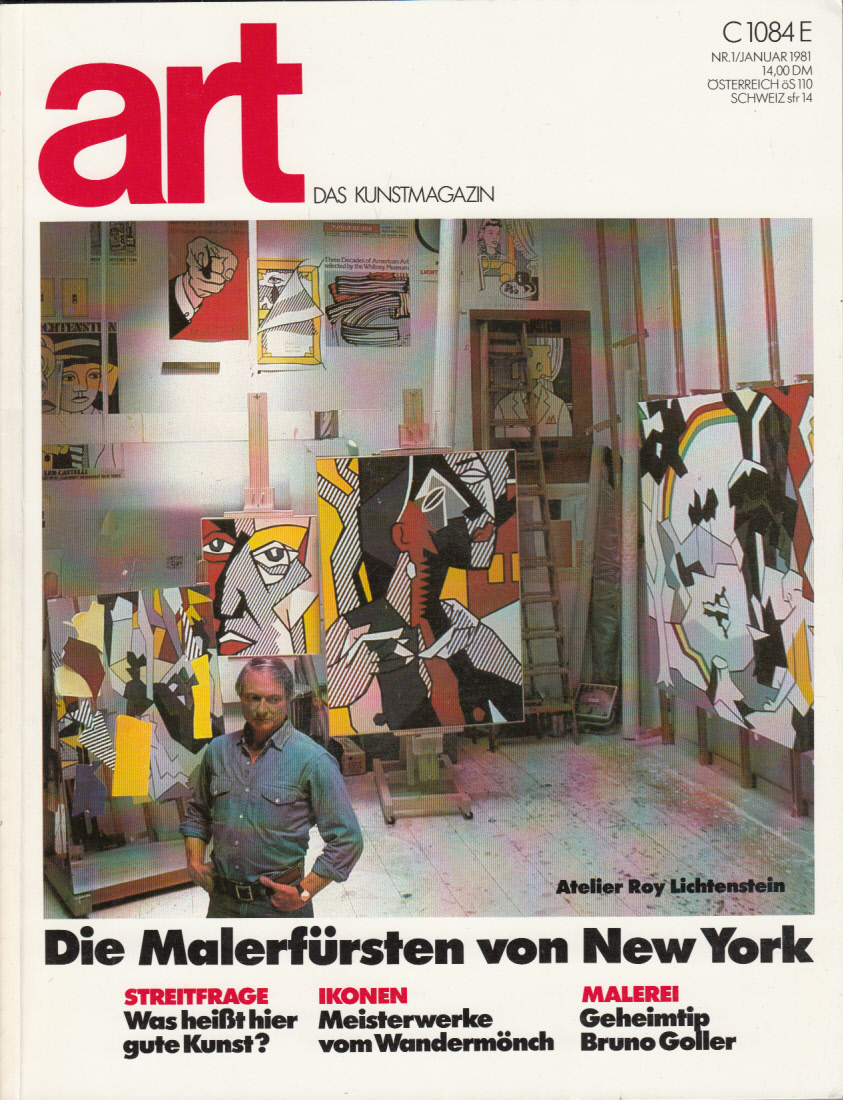 Art - Das Kunstmagazin 1981 (12 Hefte komplett)