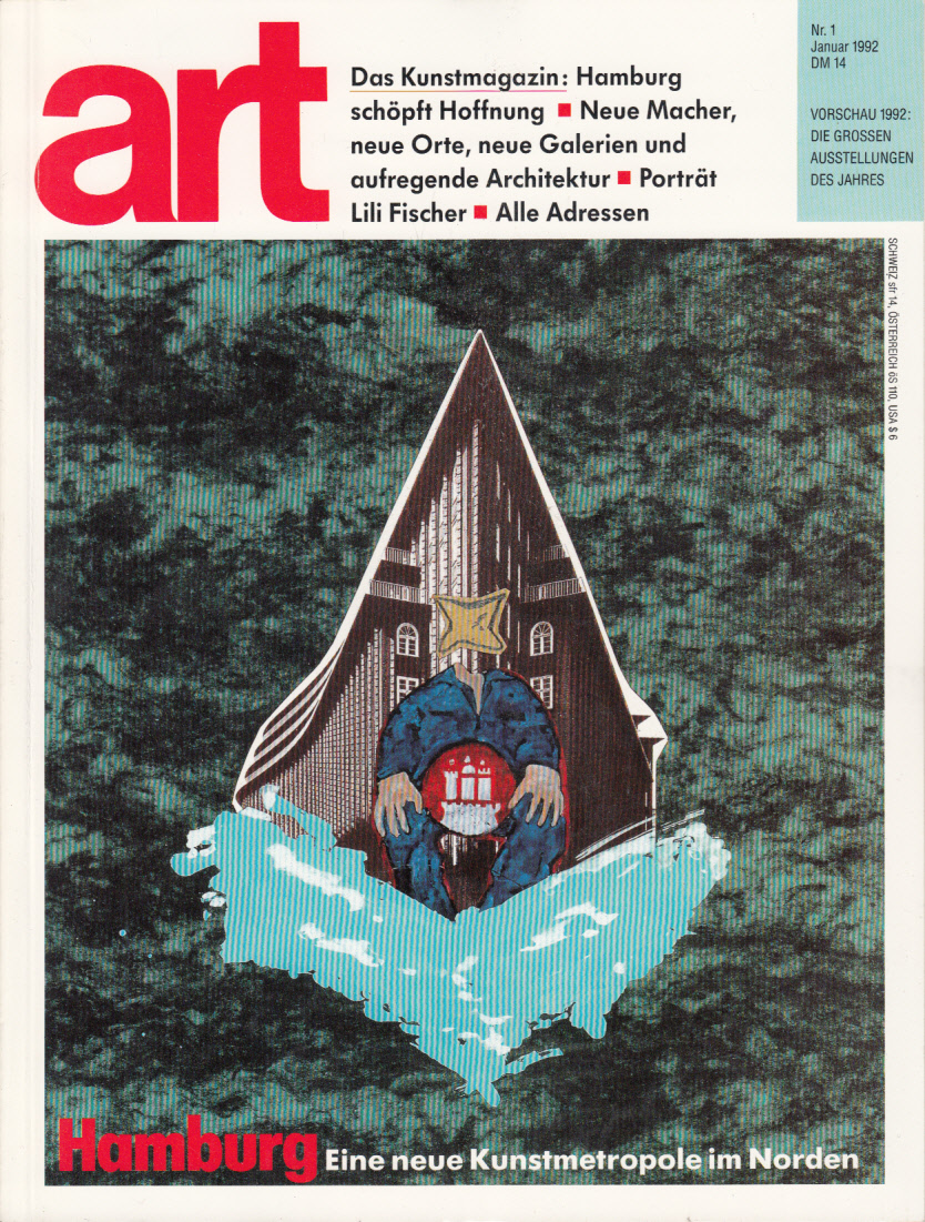 Art - Das Kunstmagazin 1992 (12 Hefte komplett)