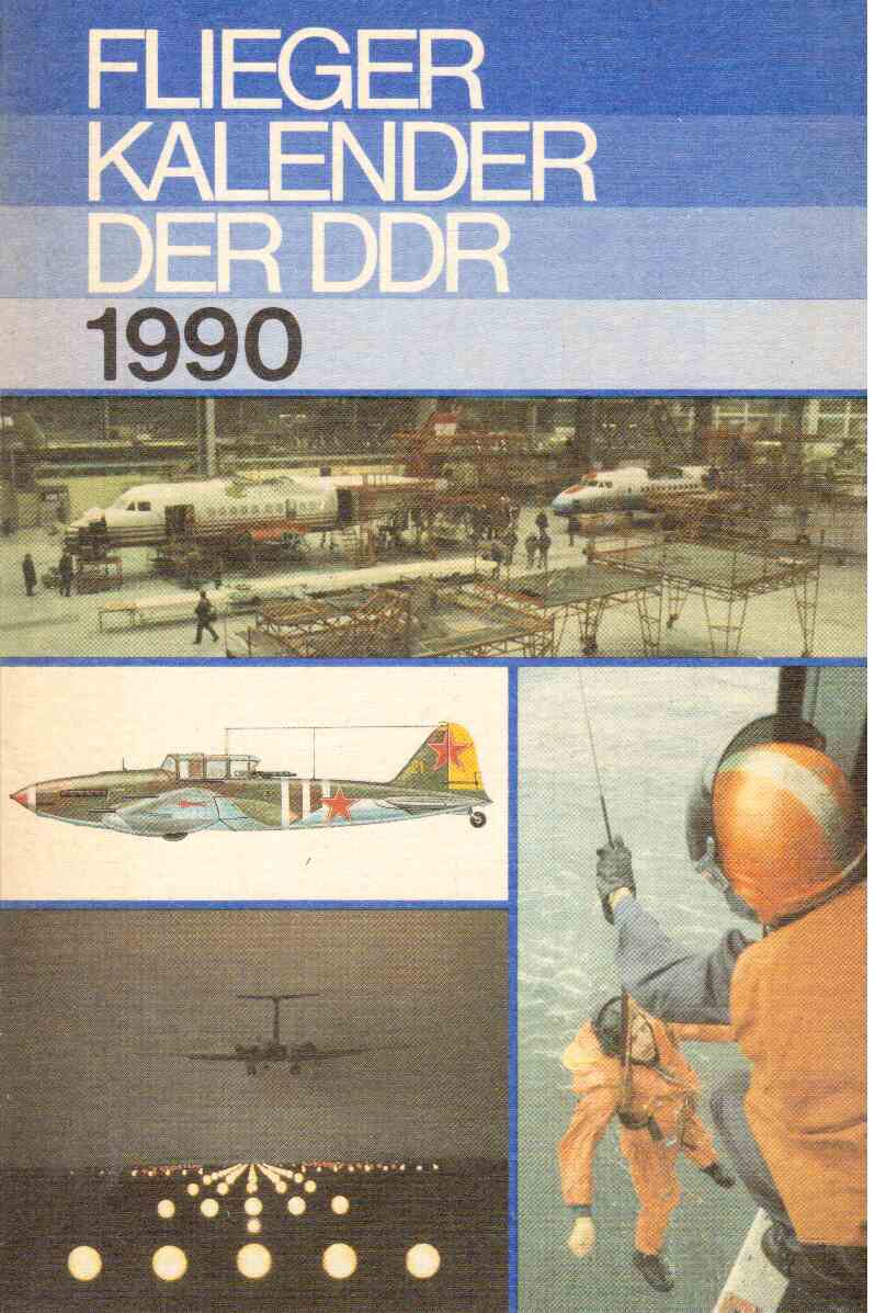 Fliegerkalender der DDR 1990