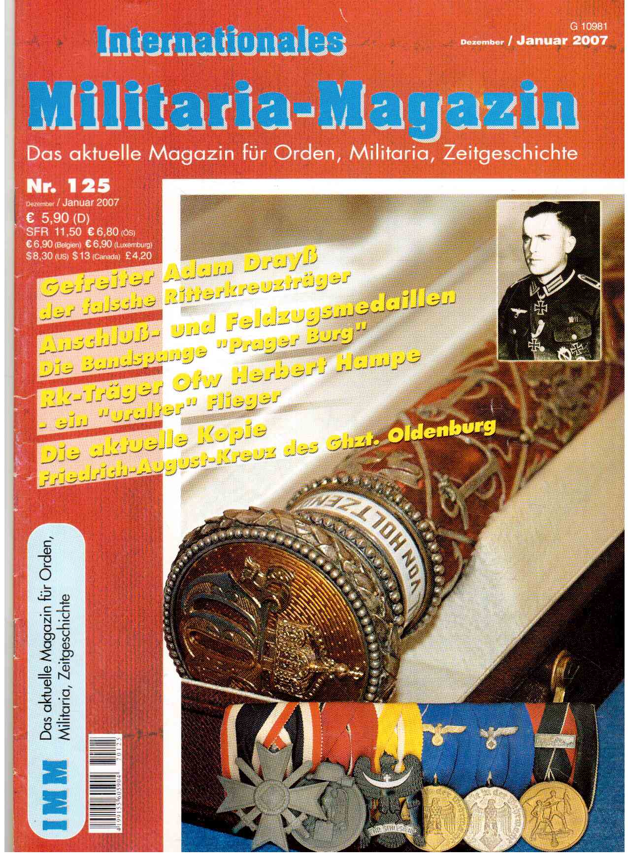 Internationales Militaria-Magazin 125 (Jan. 2007)