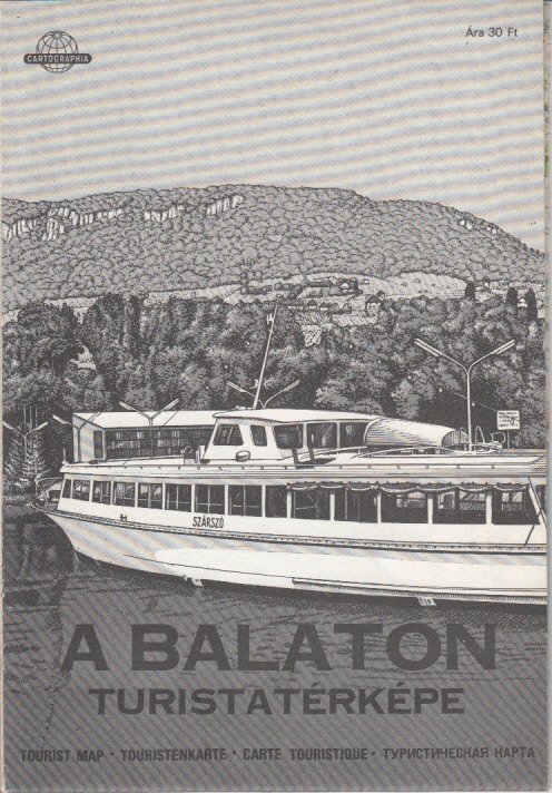 A Balaton Turistaterkepe