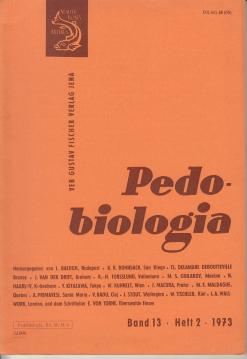 Pedobiologia. Bd. 13, Heft 2, 1973