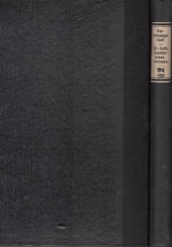 Verordnungsblatt des Evangelisch-Lutherischen Landeskonsistoriums für das Königreich Sachsen 1914 u. 1915