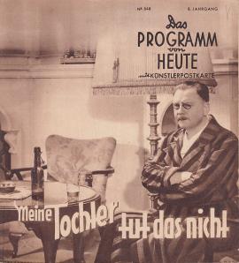 Das Programm von Heute Nr. 548 :  Meine Tochter tut das nicht