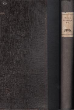 Gesetz- und Verordnungsblatt für das Königreich Sachsen vom Jahre 1906.