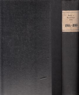 Gesetz- und Verordnungsblatt für das Königreich Sachsen vom Jahre 1914 u. 1915