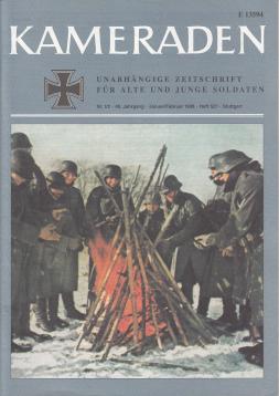 Kameraden : Unabhängige Zeitschrift für alte und junge Soldaten. 46. Jhg., Heft 1-12, 1998
