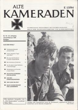 Alte Kameraden. Unabhängige Zeitschrift Deutscher Soldaten. 43. Jhg., Heft 1/2, 1995