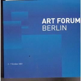 Art Forum Berlin 2001