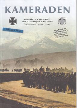 Kameraden: Unabhängige Zeitschrift für alte und junge Soldaten. September 2012, Heft 693