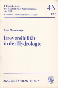 Irreversibilität in der Hydrologie.