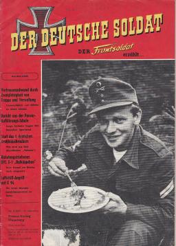 Der deutsche Soldat. Der Frontsoldat erzählt . Heft Nr. 8(1957) 21. Jahrgang