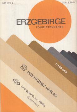 Erzgebirge Touristenkarte 1:100000