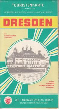 Touristenkarte Dresden