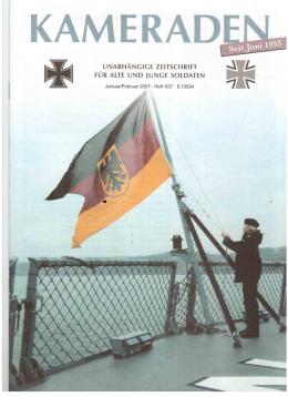 Kameraden : Unabhängige Zeitschrift für alte und junge Soldaten. Heft 1-12, 2007