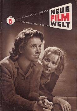 Neue Film Welt. Jahrgang 1951, Heft 6