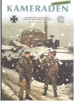 Kameraden : Unabhängige Zeitschrift für alte und junge Soldaten. März 2011, Heft 678