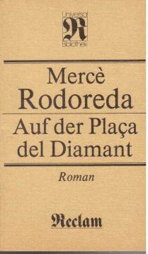 Auf der Placa del Diamant: Roman
