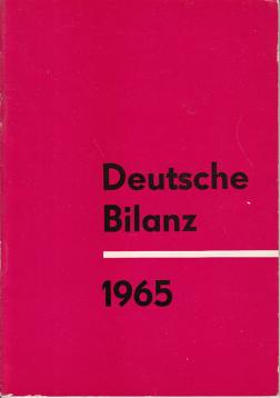 Deutsche Bilanz 1965