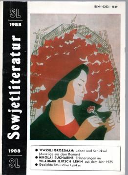 Sowjetliteratur (SL) Heft 11 1988Monatsschrift des Schriftstellerverbandes der UdSSR