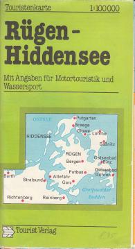 Rügen, Hiddensee 1 : 100 000. Touristenkarte. Mit Angaben für Motortouristik und Wassersport