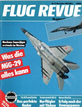 Flug Revue Flugwelt International Heft 11, November 1988