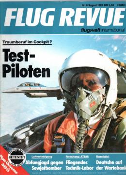 Flug Revue Flugwelt International Heft 8, August 1985