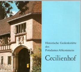 Historische Gedenkstätte des Potsdamer Abkommens: Cecilienhof